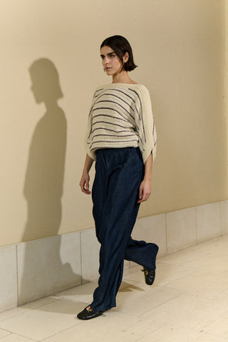 Teri Quarter-Length Sleeve Sweater