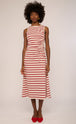 Red Multi Knit Stripe