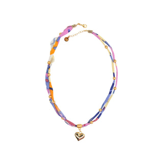 Fizz Fabric Necklace