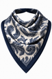 Navy Paisley