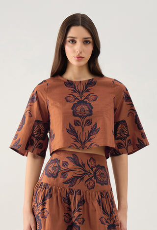 London Top - Elizabeth Cocoa