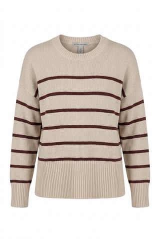 Boxy Breton Stripe Crew