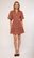 Copper Brown W/Cream Embroidery