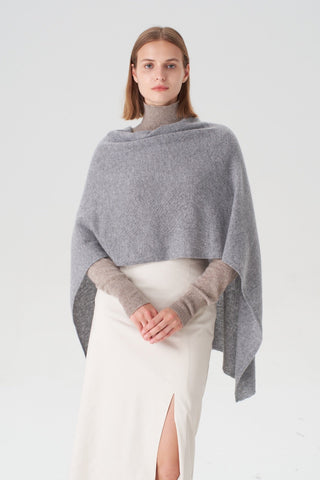 Cashmere Topper - Grey