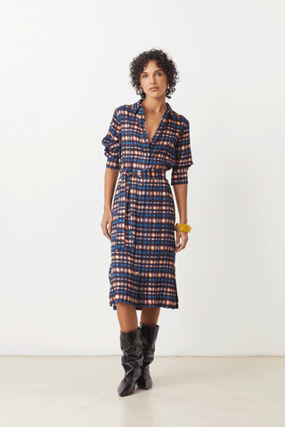 Cecily Dress - Bleu