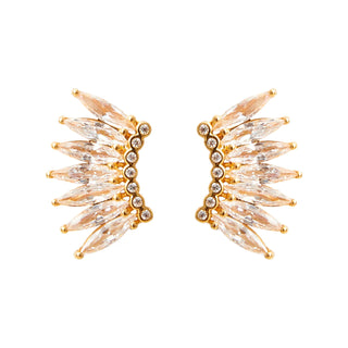 Petite Crystal Madeline Studs