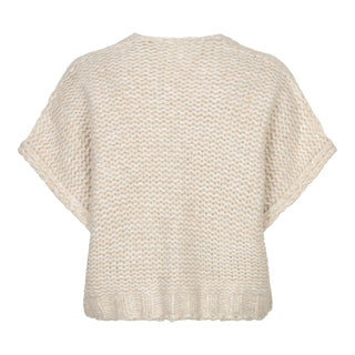 Short Sleeve Knit Cardigan