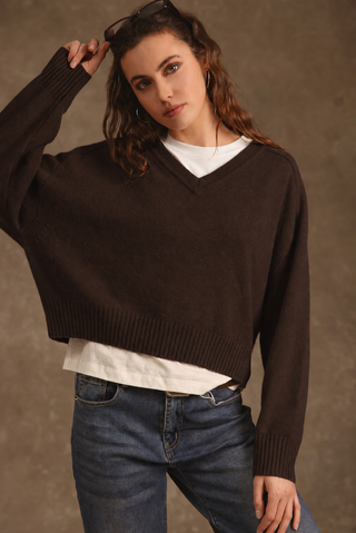 Crystal Sweater - Espresso