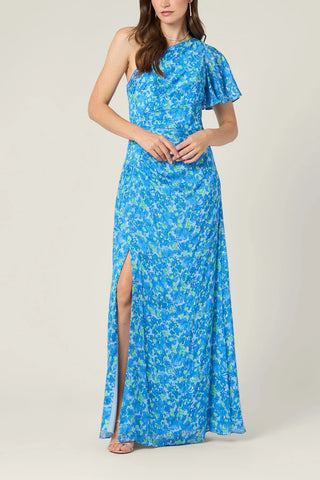 Latissa Dress - Sky Multi