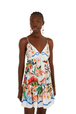 Garden Of Life Scarf Off-White