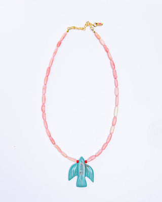 Turquoise Thunderbird Necklace
