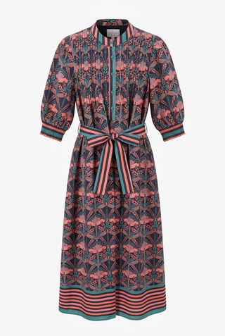 Pintuck Maxi Dress