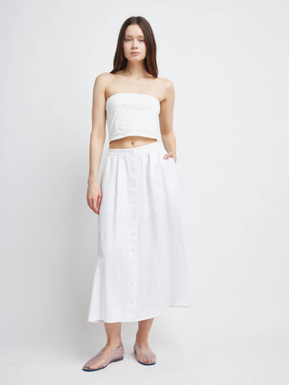 Rylie Buttoned Skirt