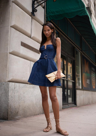 Lola Denim Mini Dress