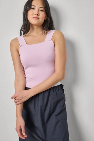 Wide Strap Knit Tank