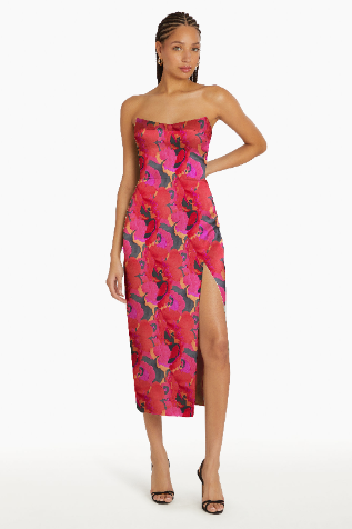 Ivy Midi - Pink Multi