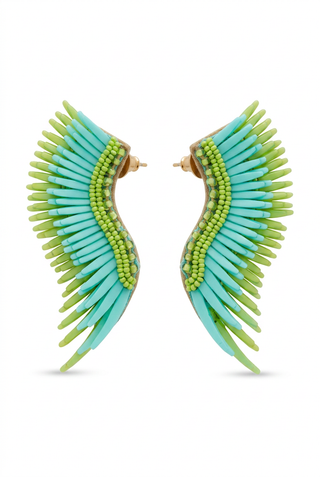 Midi Madeline Earrings - Aquamarine