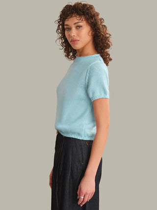Banks Rolled Edge Sweater Tee