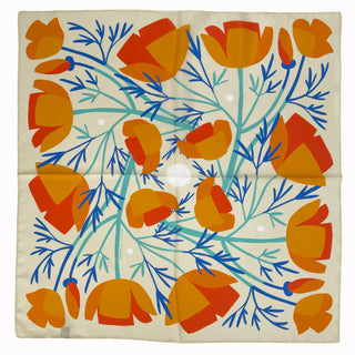 California Poppies Scarf - Poppy