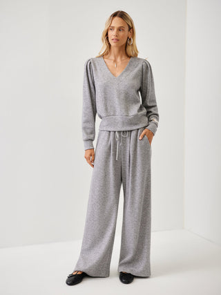 Cambria Pleated Sleeve Top