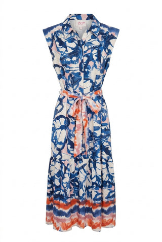 Sleeveless Shirt Dress 50"