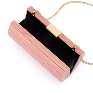 Odette Acrylic Clutch - Pink