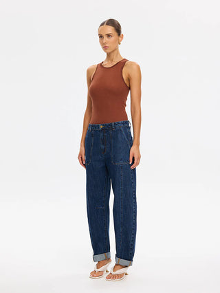 Jessica Cropped Barrel Jean