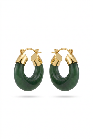 Drop Earrings - Jade