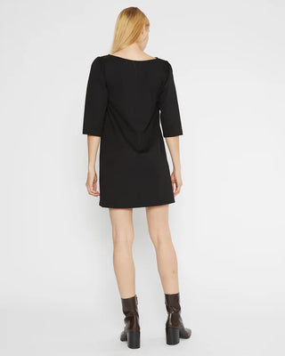 Ponte Knit A-Line Dress