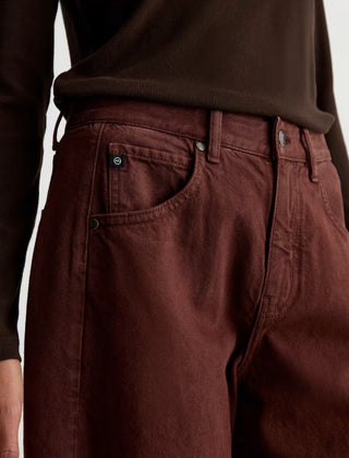 Hattie Crop - Chestnut