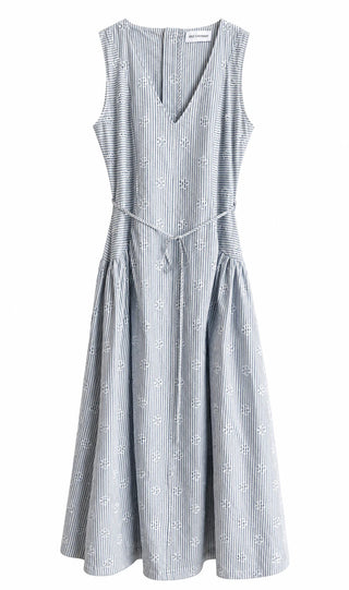 Hailey Sleeveless V-Neck Maxi Dress