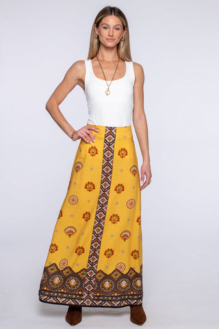 Anita Skirt - Gold Medallion