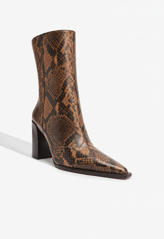 Raffaela Mid Bootie - Pecan Brown