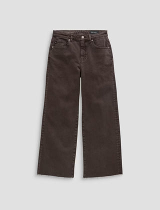 Saige Wide Leg Crop - Sulfur Burnt Umber
