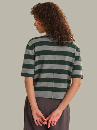 Colette Crew Neck Boxy Tee
