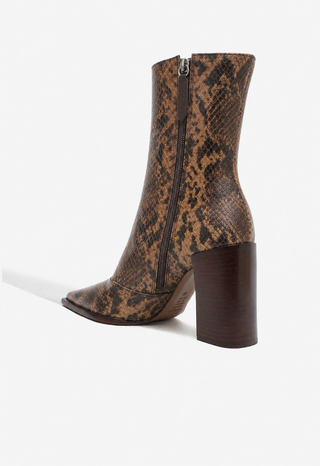 Raffaela Mid Bootie - Pecan Brown