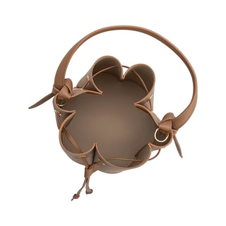 Laguna Vegan Leather Top Handle - Natural - Natural