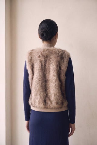 Emma Faux Fur Vest