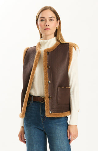 Hyland Reversible Sherpa Vest