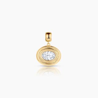 Starlet Oval Charm