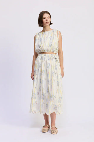 Barlet Midi Skirt