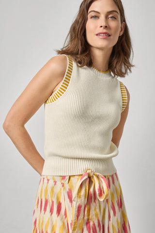 Sleeveless Crewneck Sweater