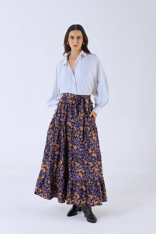 Gia Skirt - Last Blooms Dusk