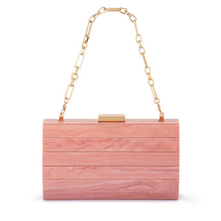 Odette Acrylic Clutch - Pink