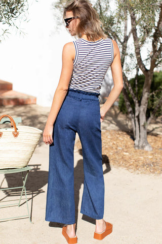 Zip Front Tulip Crop Flare 2