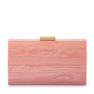 Odette Acrylic Clutch - Pink
