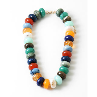 Mosaic Beaded Necklace
