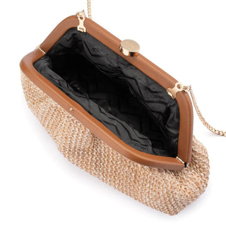 Ash Woven Clutch