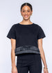 Solid Black W/ Fringe