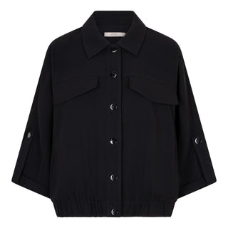 Button Front Utility Jacket